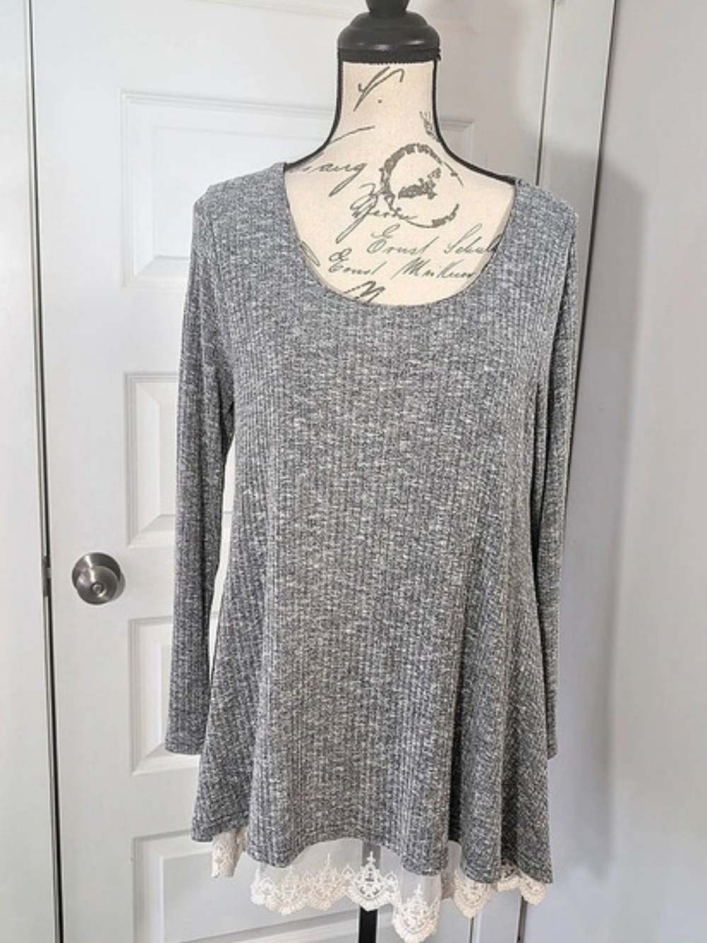 Umgee Tunic Gray Size Medium